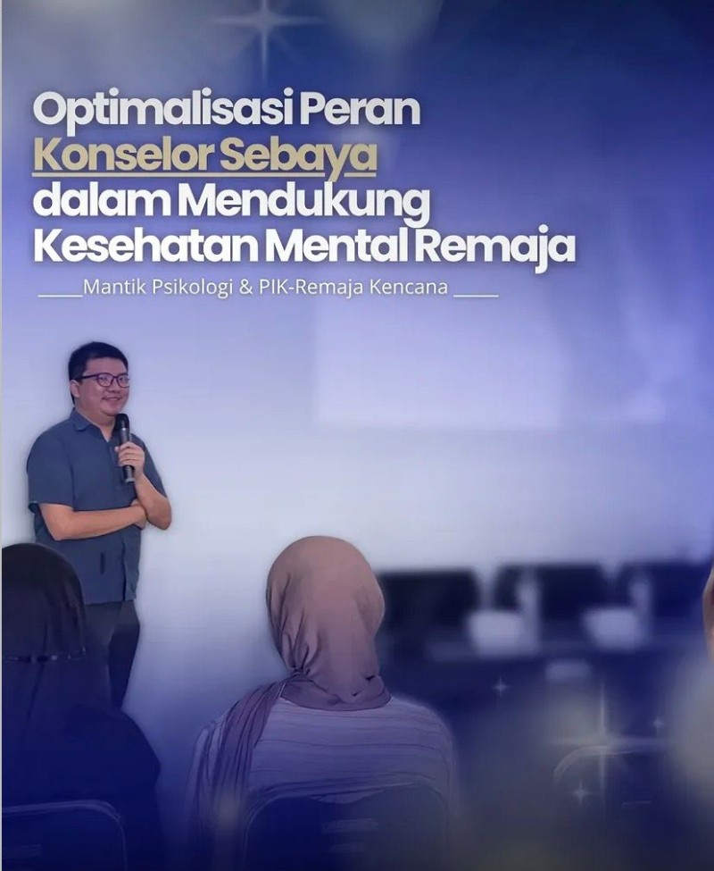 Optimalisasi Peran Konselor Sebaya dalam Mendukung Kesehatan Mental Remaja