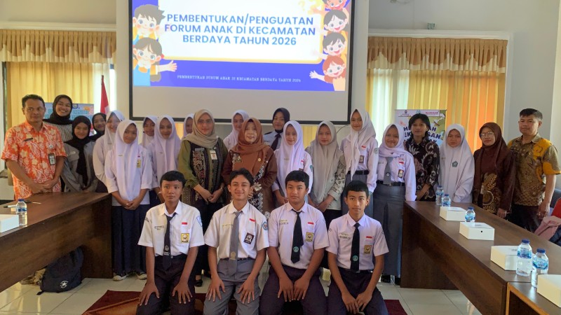 Kegiatan Fasilitasi Penguatan Kapasitas Forum Anak di Kecamatan Berdaya Tahun 2026