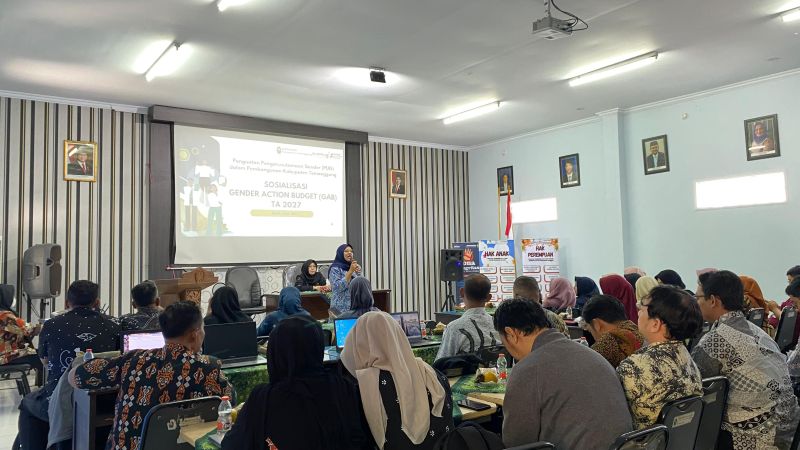 Sosialisasi Gender Action Budget (GAB) untuk Tahun Anggaran 2027