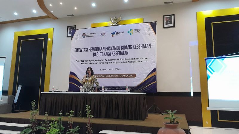 Kegiatan Orientasi Pembinaan Posyandu Bidang Kesehatan bagi Tenaga Kesehatan